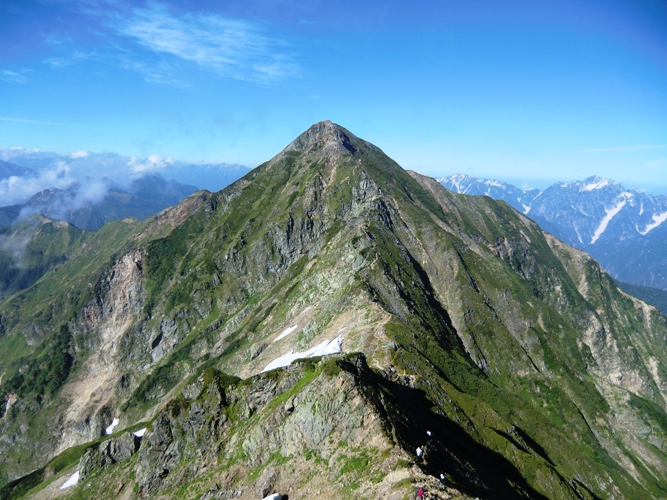 鹿島槍ヶ岳北峰