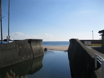 河口の写真